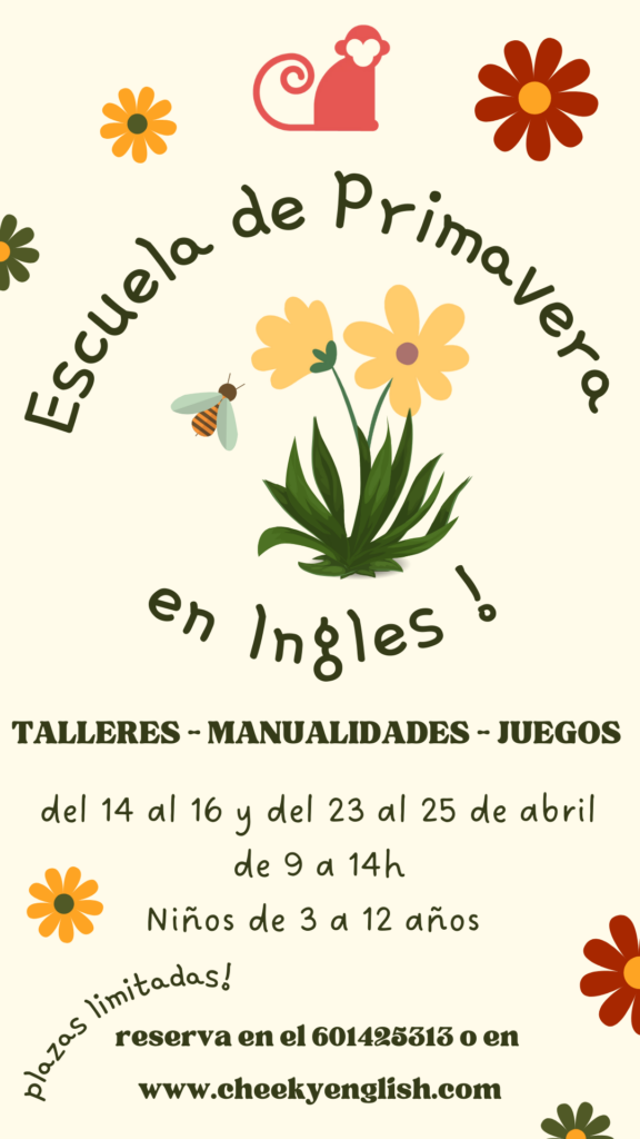 Academia de inglés en Murcia Escuela de Primavera 2025